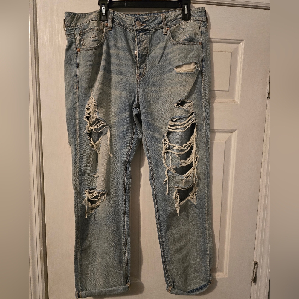 BRAND NEW American Eagle Outfitters Tomgirl Light Blue Denim